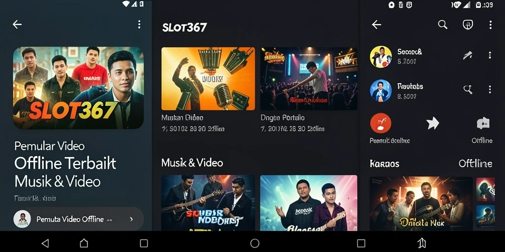 Tampilan antarmuka SLOT367 yang intuitif untuk Pemutar Video Offline.