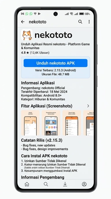 Unduh APK nekototo untuk Pengguna Android Indonesia